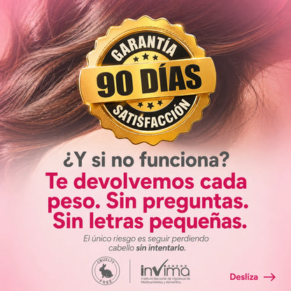 BeHair x 30 Discos Masticables Con Sabor a Frutos Rojos