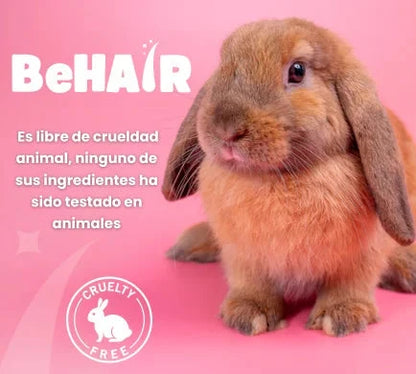 BeHair x 30 Discos Masticables Con Sabor a Frutos Rojos